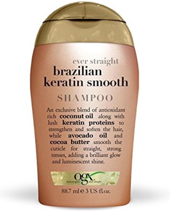 Organix Shampoo Ever Straight Brazilian Keratin Therapy 89ml