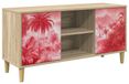 AACHEN Meuble TV 102 x 33 x 50 cm Sonoma Bois modifié