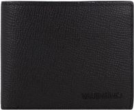 VALENTINO Leren Kaarthoes Chico Wallet Nero Zwart