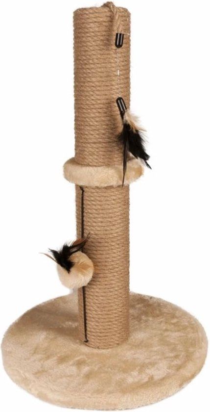 Krabpaal Indian Beige - Beige - 30 x 30 x 50 cm