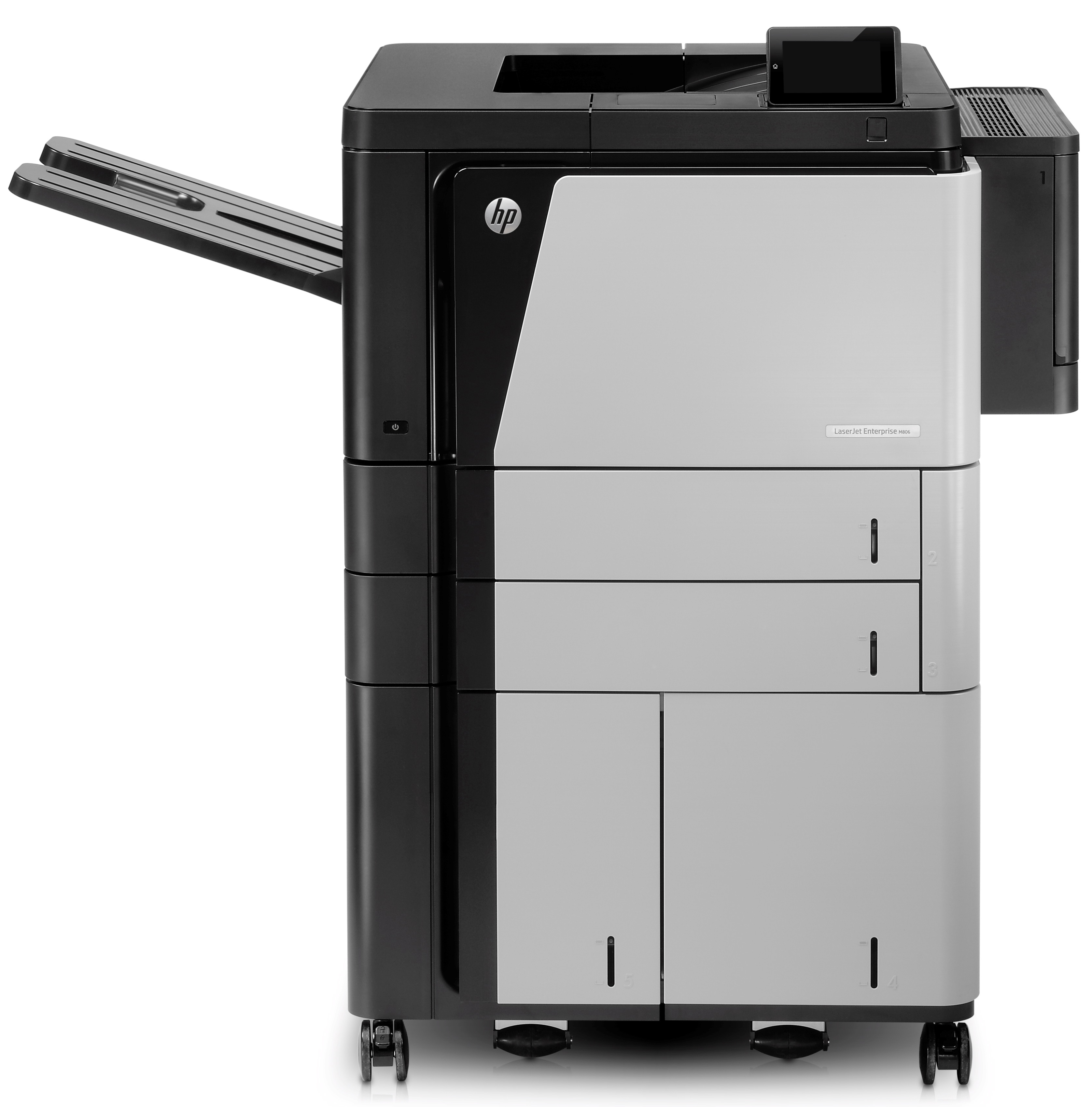 HP HP LaserJet Enterprise M806x+ printer, Black and white, Printer voor Business, Afdrukken, Printen via de USB-poort aan voorzijde; Dubbelzijdig printen