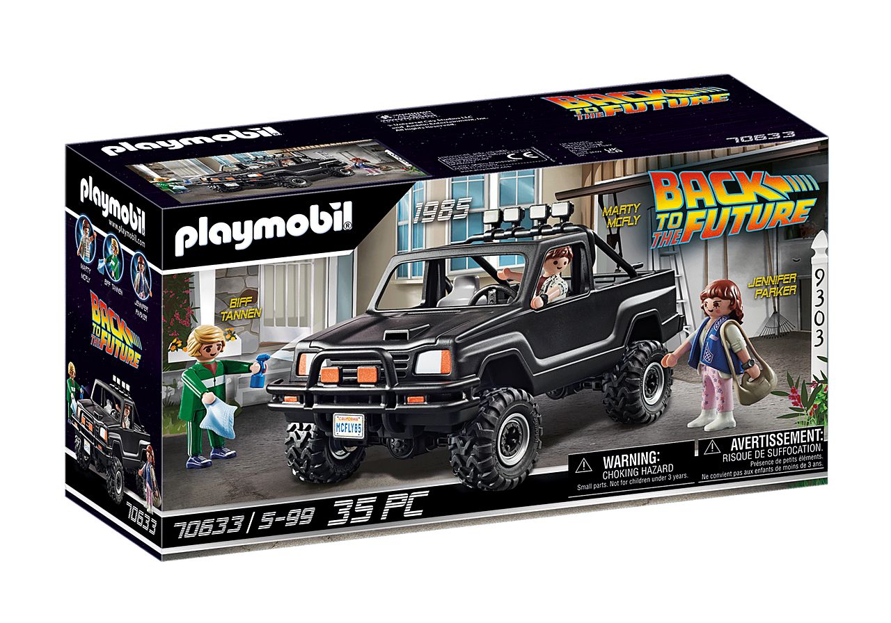 PLAYMOBIL Back to the Future Marty's Pick-up Truck - 70633