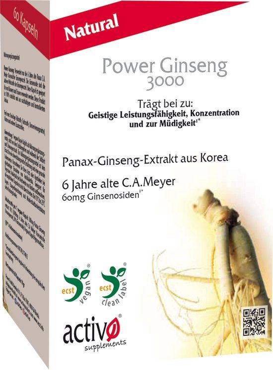 Activo Power Ginseng Capsules
