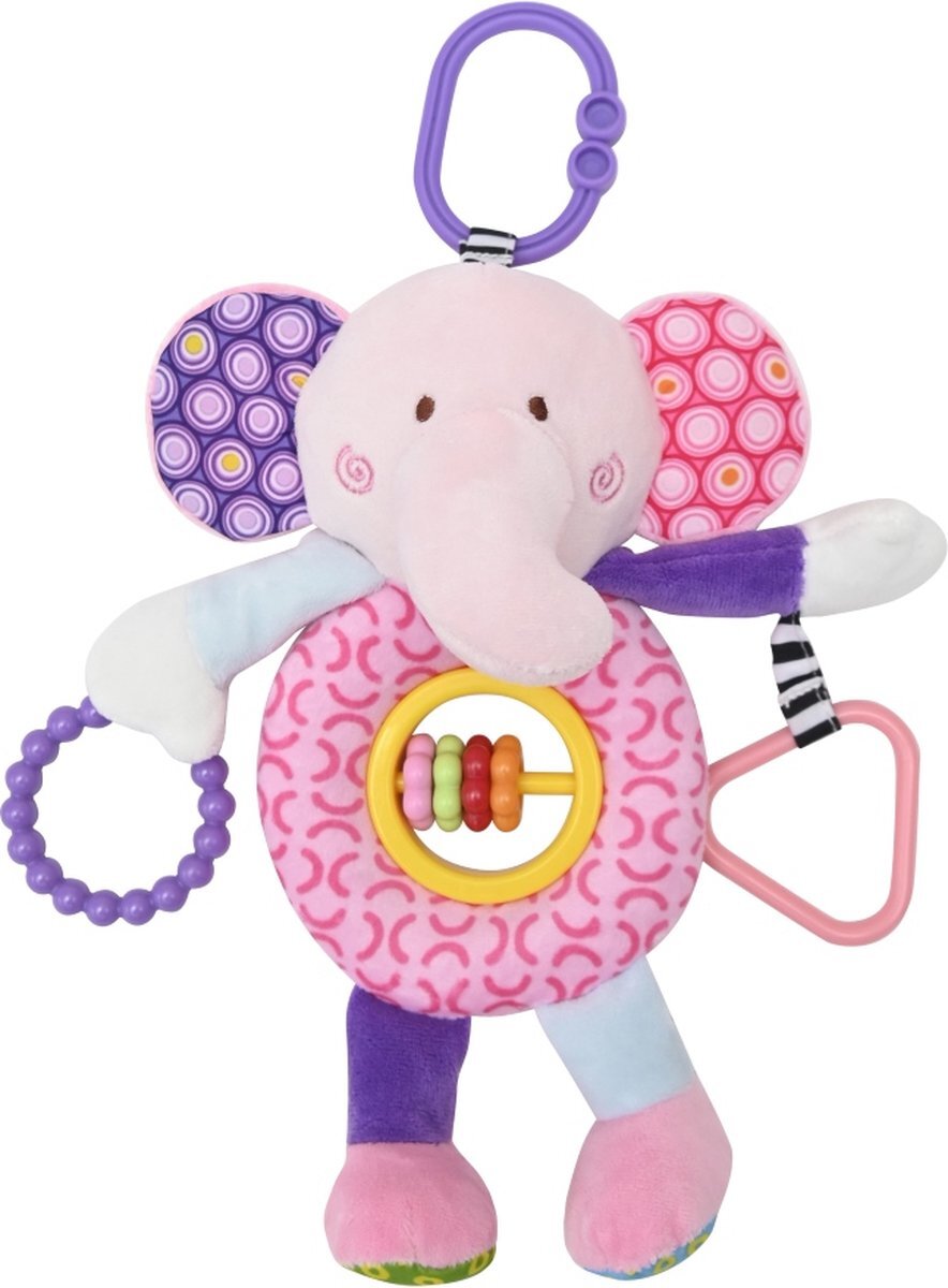 Lorelli Olifant Activiteitenknuffel Buggyspeelgoed 1019141-0005