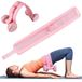 Ceinture de poids pour exercices de hanche - Rose - Ceinture de hanche réglable pour musculation - Pour hommes et femmes