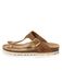 Bayton Teenslipper 'MERCURE' crème / camel / bruin / goud