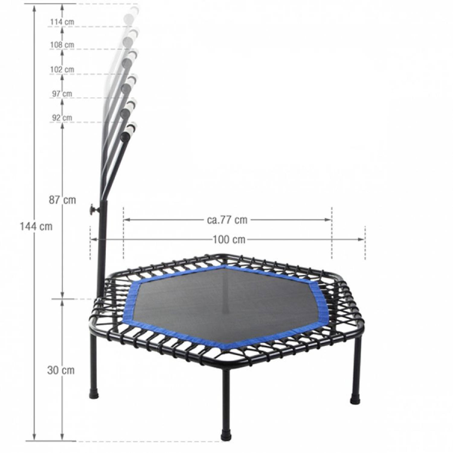 Gorilla Sports Fitness Trampoline