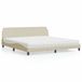 Maison Exclusive - Lit avec matelas « Dover » crème 200 x 200 cm, tissu