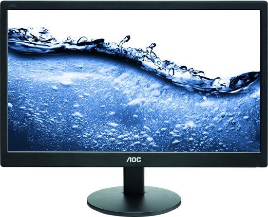 AOC E2070SWN - 19.5 inch Monitor - 1600 x 900 - VGA