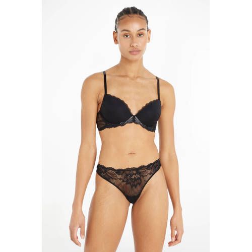 CALVIN KLEIN UNDERWEAR Voorgevormde Push-up Bh - Zwart