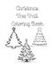 Christmas Tree Trail Coloring Book
