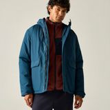 Regatta Sterlings waterdichte, geïsoleerde jas voor heren, blauw, 4XL