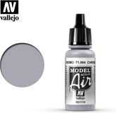 Vallejo Model Air Acrylverf, 17 ml, Metallic Chrome