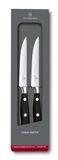 Victorinox Grand Maître Steakmesser-Set, 2-teilig, 12 cm, Schwarz