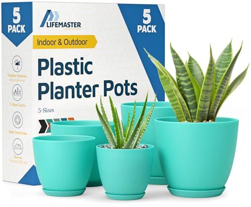 Lifemaster Plantenpot, Aqua