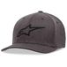 Alpinestars Kid's Ageless Curve Hat, Baseball Pet, Houtskool Heather/Zwart, Os, Unisex-Kinderen