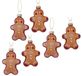 LeGer Home by Lena Gercke Christbaumschmuck Weihnachtsanhänger Gingy (6-tlg), Weihnachtlicher Lebkuchenmann, 6er-Set, Weihnachtsdeko