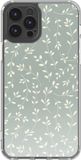 imoshion Design hoesje - Geschikt voor Apple iPhone 12 / 12 Pro - Smoke Green Flowers