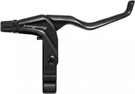 Sunrace Remgreep V-brake Rechts 4-vinger Zwart Aluminium - Stadsfiets