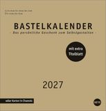 Heye Premium-Bastelkalender gold mittel 2027