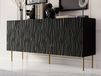 Buffet JUNATO 3 portes noir