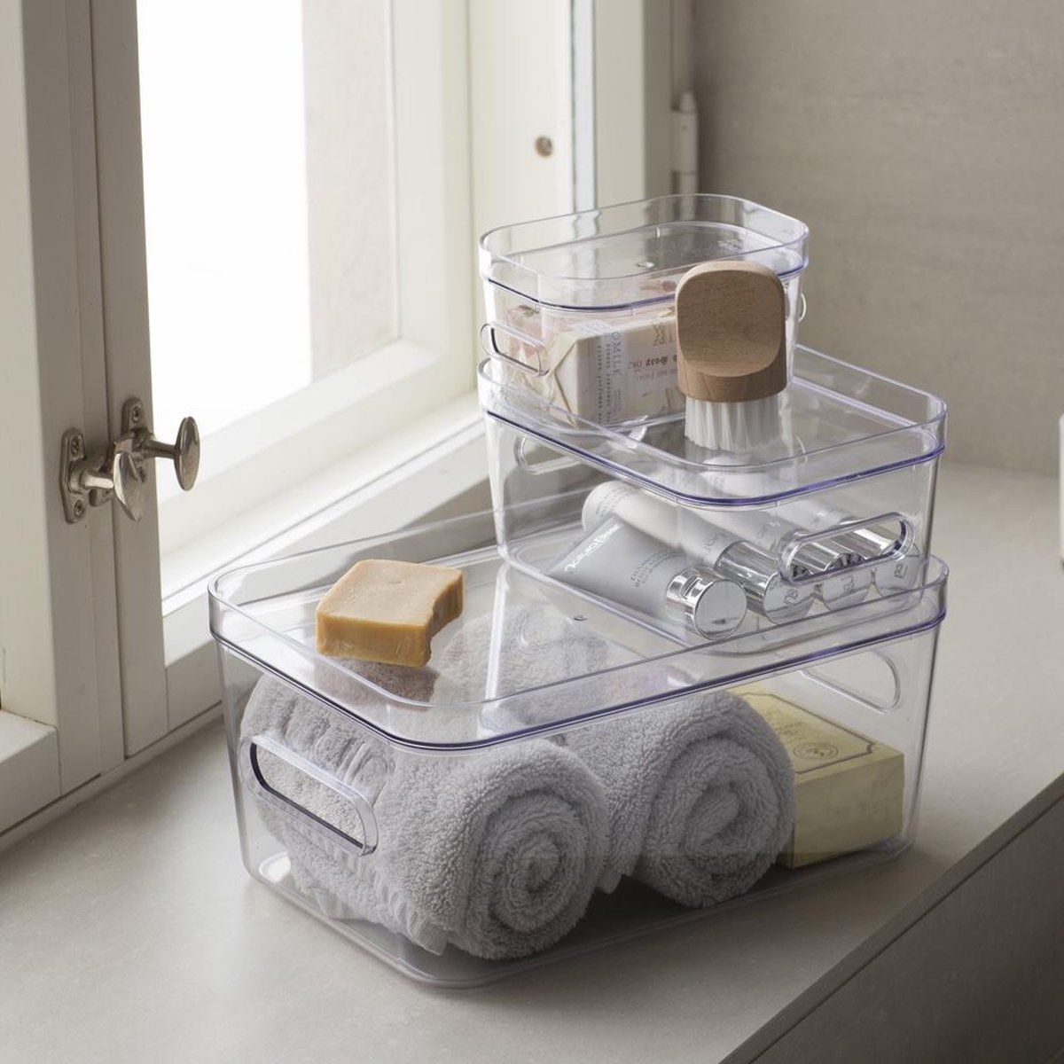 Orthex Opbergbox Compact L 15,4 Liter Transparant - Kunststof
