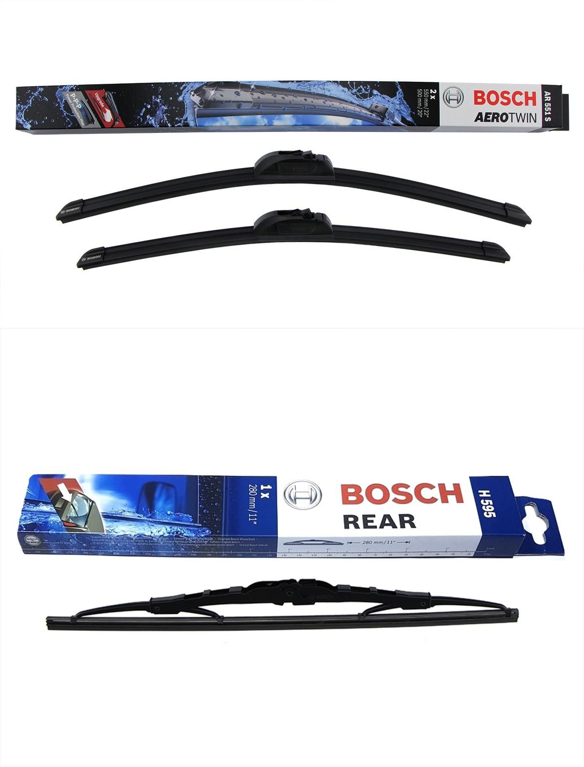 Ruitenwissers voordeelset voor + achter