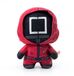 YuMe Toys Squid Game DZNR Plush Figure Masked Manager Join the Game Edition 18 cm