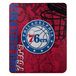 Northwest NBA Philadelphia 76ers polaire plaid, 50" x 60", harde kloppen