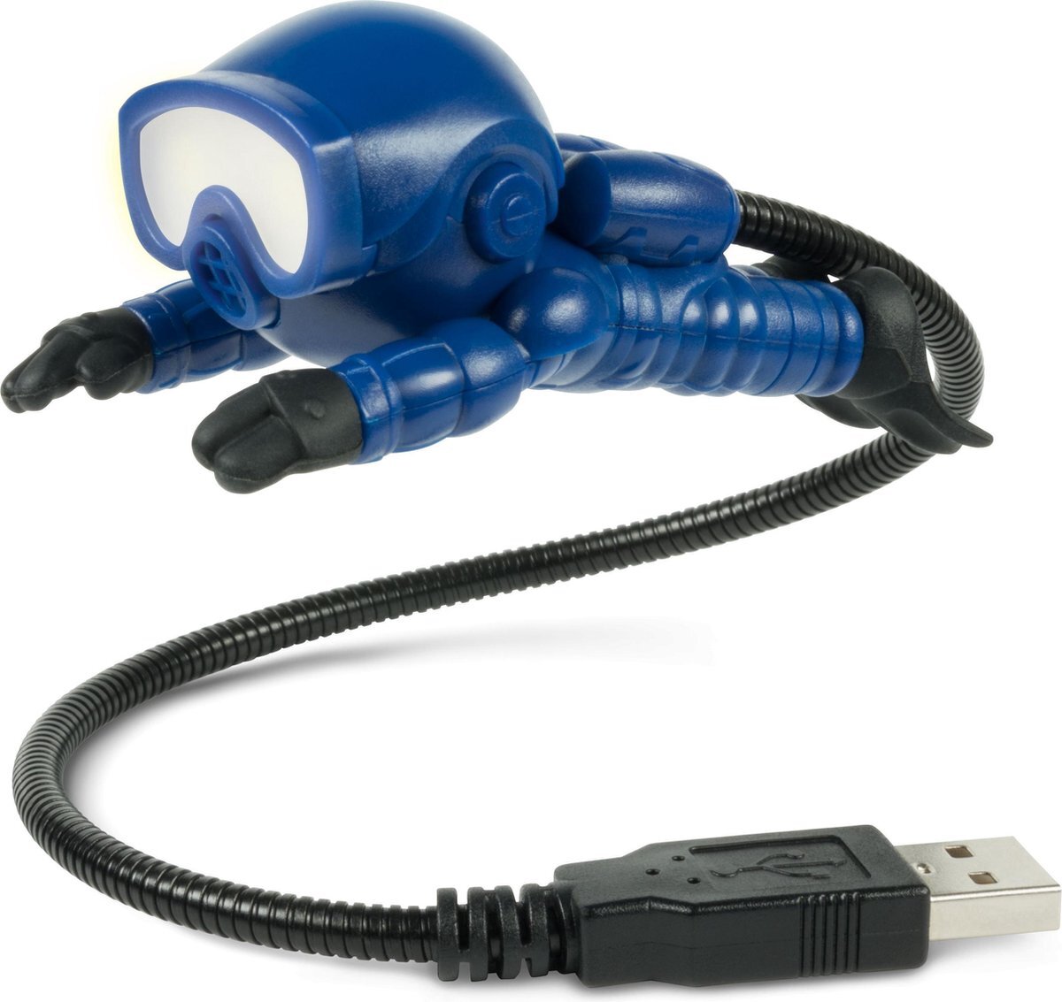 Speedlink DIVER USB LED Lamp, - Duiker-design, Verlicht vanuit de duikbril - blue