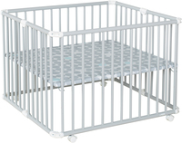 Geuther Box met wieltjes Lucilee - Wit/Grijs