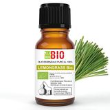 Lemongrass Laborbio Lemongrass Bio Etherische olie 100% Pure 10 ml - Aromatherapie Therapeutisch Cosmetische