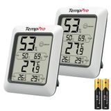 TempPro TP50 Digitale Hygrometer Thermometer Binnenthermometer, 2 stuks