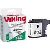 Viking Inktcartridge LC-421XLBK Compatibel Zwart