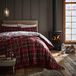 Catherine Lansfield Beddengoedset voor bedden van 135 cm, 100% katoen, rood, 210 x 280 + 50 x 155, 2