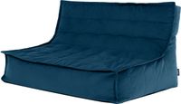 icon - Kota Zitzak Bank- Fluweel Fauteuil - Marineblauw