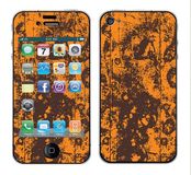 Royal Muurtattoo RS. 65049 zelfklevend, motief Grunge Texture voor Apple iPhone 4/4S