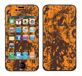 Royal Muurtattoo RS. 65049 zelfklevend, motief Grunge Texture voor Apple iPhone 4/4S