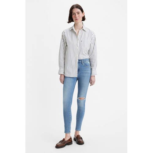 Levi's 720 Super Skinny Jeans - Medium Blue Denim