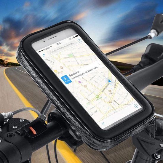 Phreeze Universele Telefoonhouder Fiets - Waterdicht - GSM Houder t/m 7 inch