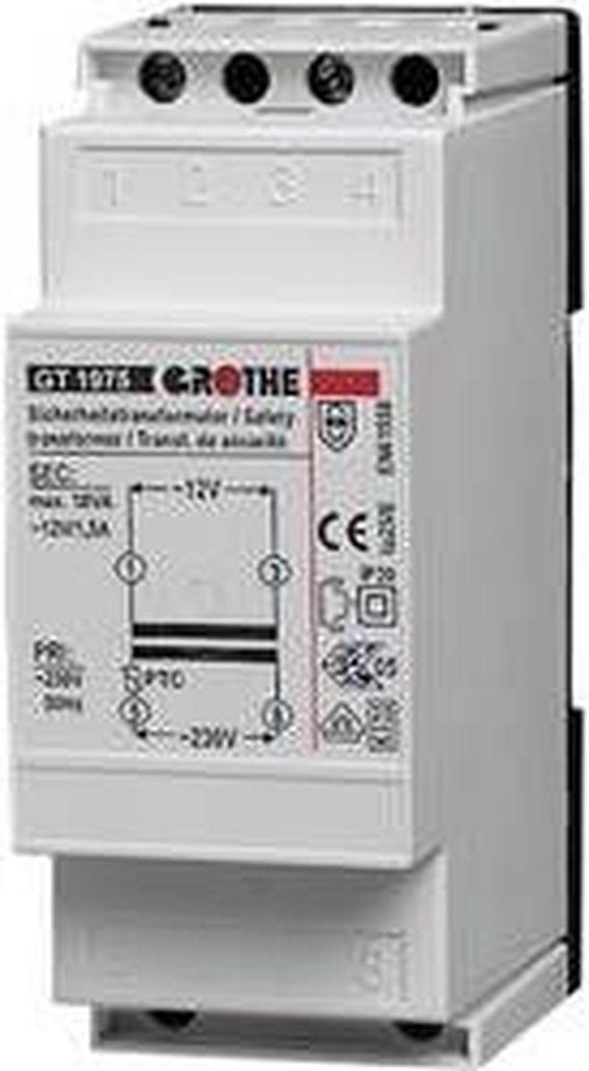 GROTHE 14102 Beltransformator 8 V/AC 2 A