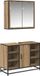 vidaXL Meuble de salle de bain set 2 pièces Artisan chêne 80 x 33 x 60 cm
