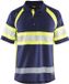 Blåkläder Polo haute visibilité classe 1 3338-1051 - Marine/Haute visibilité jaune - 5XL