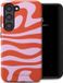Selencia Hoesje - Geschikt voor Samsung Galaxy S23 - Backcover - Dream Swirl Pink