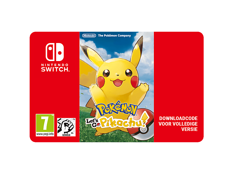 Nintendo Pokémon: Let's Go Pikachu ! - Switch (download Code)