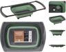 Redcliffs Afwasbak Opvouwbaar 29x5.5x26 cm Groen/Antraciet