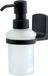 Spirella TAKU Distributeur de savon – Support mural avec pompe à savon pour salle de bain – Support fixe pour savon, lotion et désinfectant
