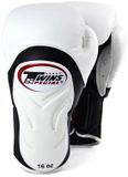 Twins Special BGVL 6 Bokshandschoenen – Echt Leer – Muay Thai & Kickboksen – WitZwart – 14oz