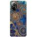 Realme Siliconen hoesje compatibel met Realme C67 4G Mandala Blue