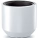 Prosperplast Plantenpot/bloempot Sevilla - buiten/binnen - kunststof - wit - D47 x H46 cm - met binnenpot